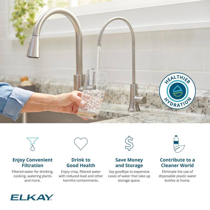 Elkay LKAV71F Avado 1.5 GPM Water Dispenser Faucet - Stainless Steel
