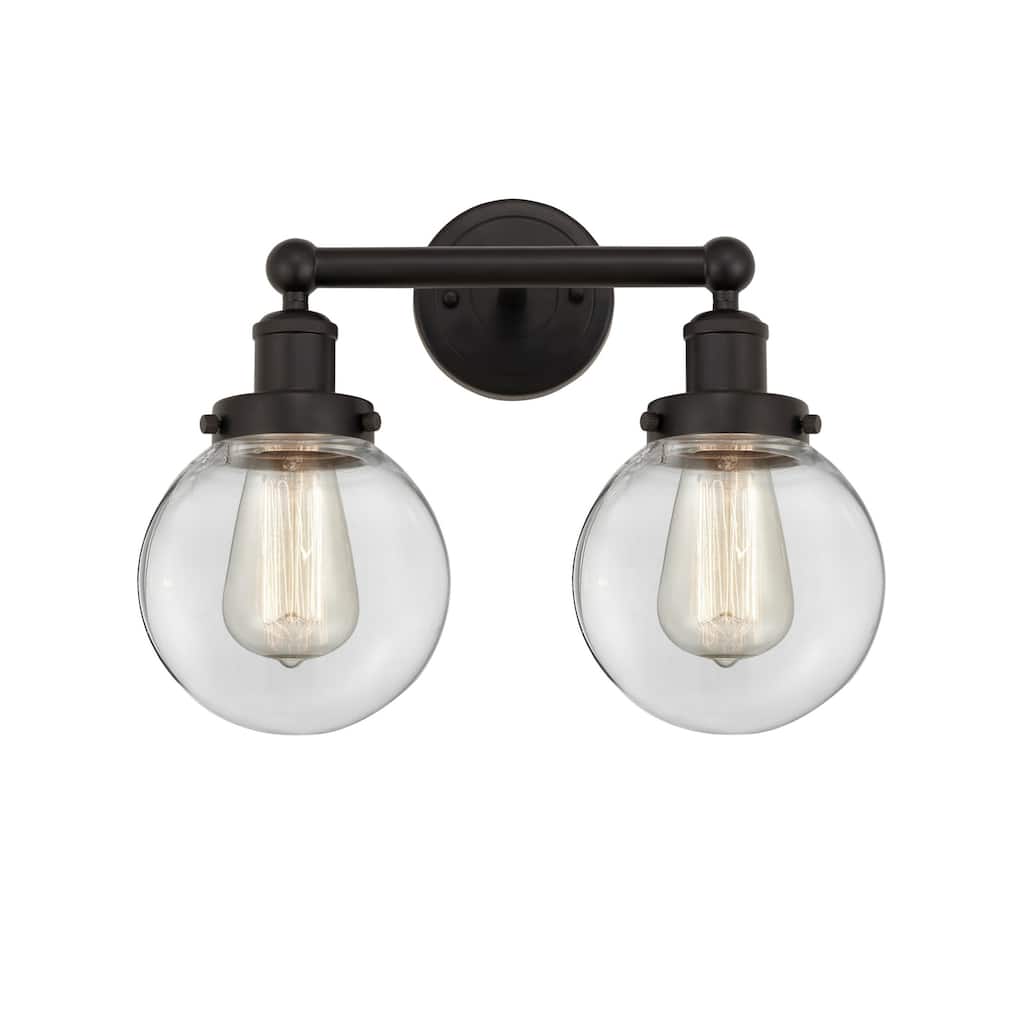 Innovations Lighting 616-2W-10-16 Beacon Vanity Beacon 2 Light 16"