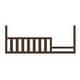 preview thumbnail 15 of 15, Child Craft Toddler Guard Rail for Kieran, Orbit Flat Top, & Jordyn Cribs Toasted Chestnut
