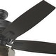 preview thumbnail 5 of 24, Hunter 52" Bennett Ceiling Fan with Bowl LED Light Kit and Handheld Remote - Transitional, Modern Farmhouse