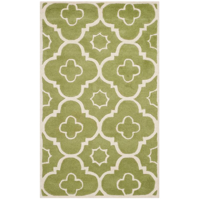 SAFAVIEH Handmade Chatham Franziska Modern Wool Rug