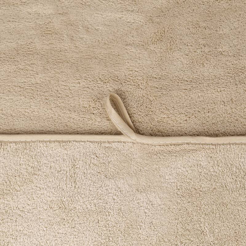 350GSM Softest Plush Fleece Towel Set Highly Absorbent Towels with Loop