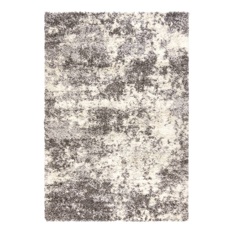 Gertmenian Anjou Patmos Taupe / Grey Modern Abstract Shag Area Rug