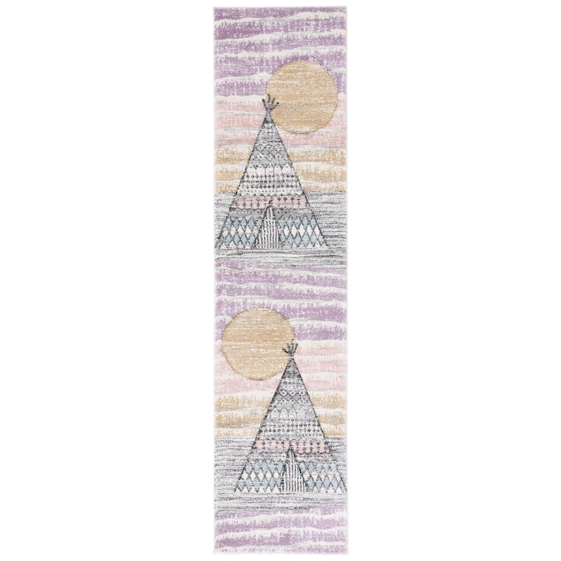 SAFAVIEH Carousel Kids Miko Boho Rug