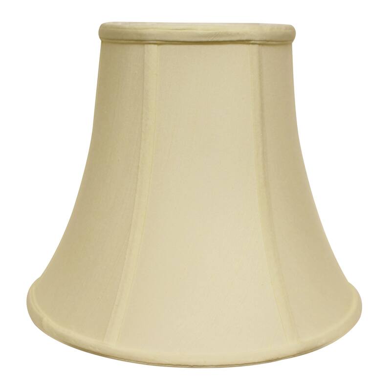 Bell Softback Lampshade with Washer Fitter, Egg - White
