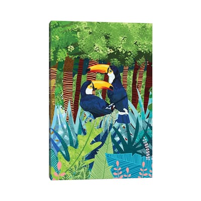 iCanvas "Tucans" by 83 Oranges Canvas Print