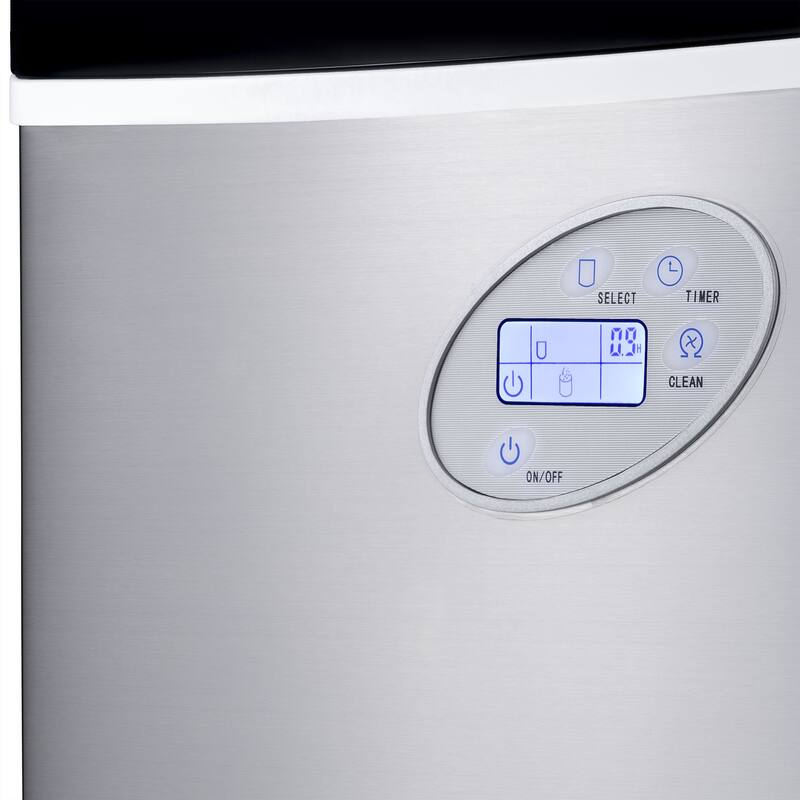 Newair Countertop Ice Maker, 50 lbs. of Ice a Day - 16.50" H