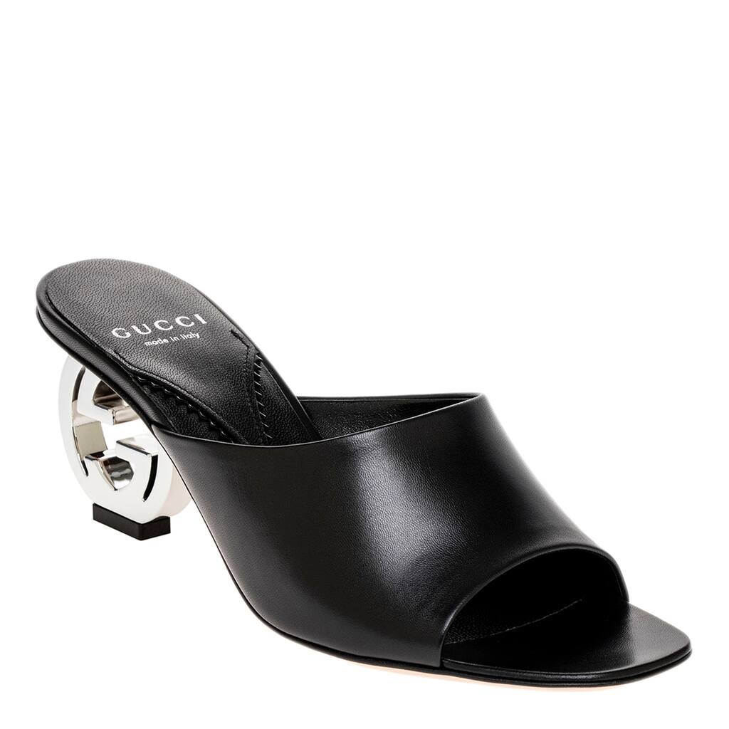Gucci Interlocking G Heel Sandal