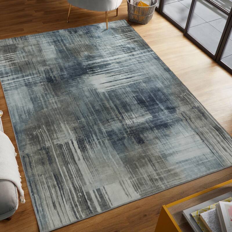 Jean Pierre New York Katara Dream Printed Chenille Rugs - 5X7 - Taupe
