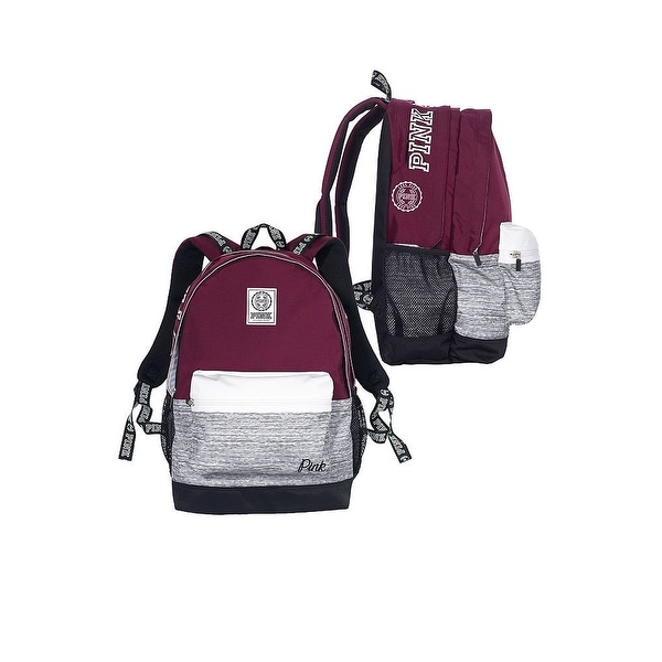 victoria secret black campus backpack