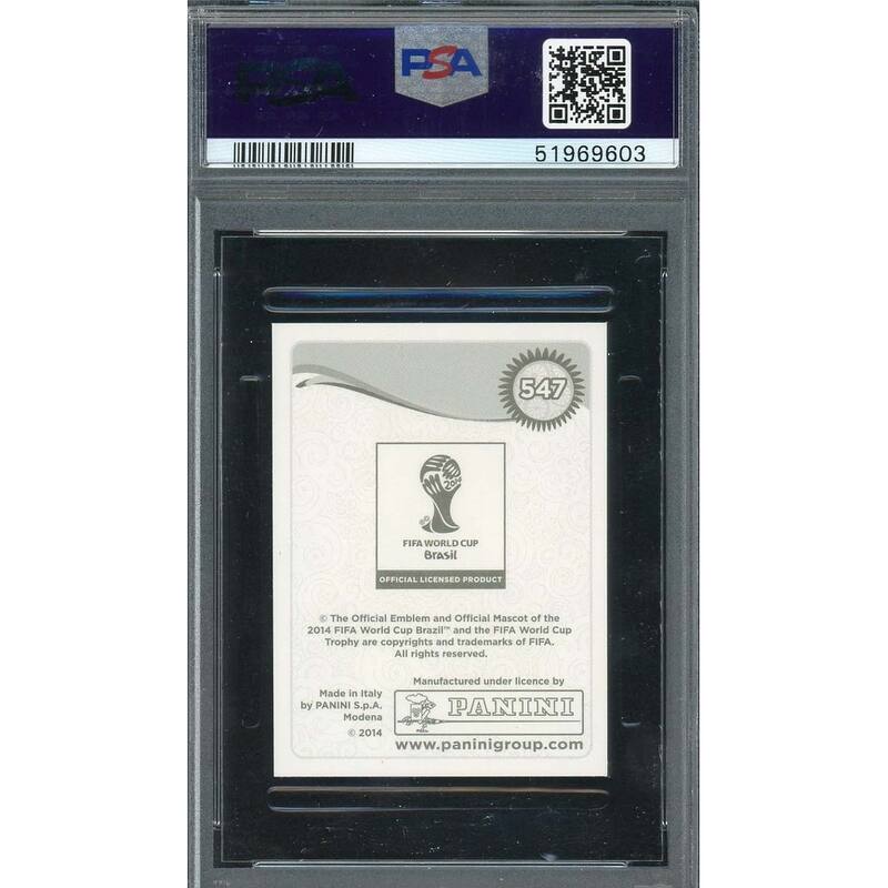 Tim Howard 2014 Panini World Cup Stickers Card #547 PSA 9 - 8'6" x 11'6"