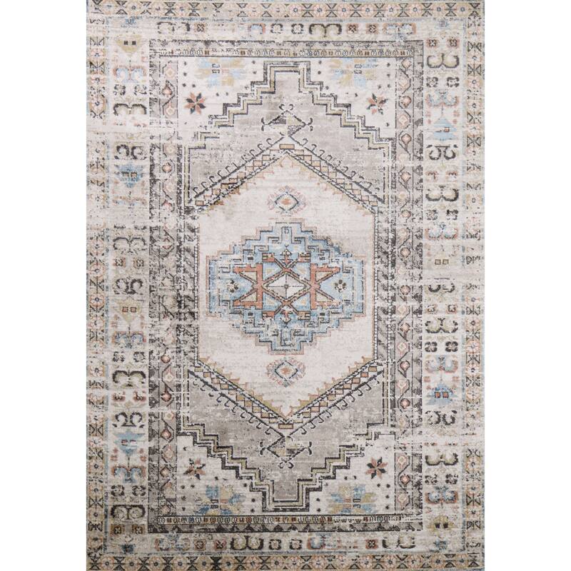 Bashian Byrne Iv/Beige Transitional Area Rug