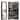 Costway Wall Mount Mirrored Jewelry Cabinet Organizer LED Lights