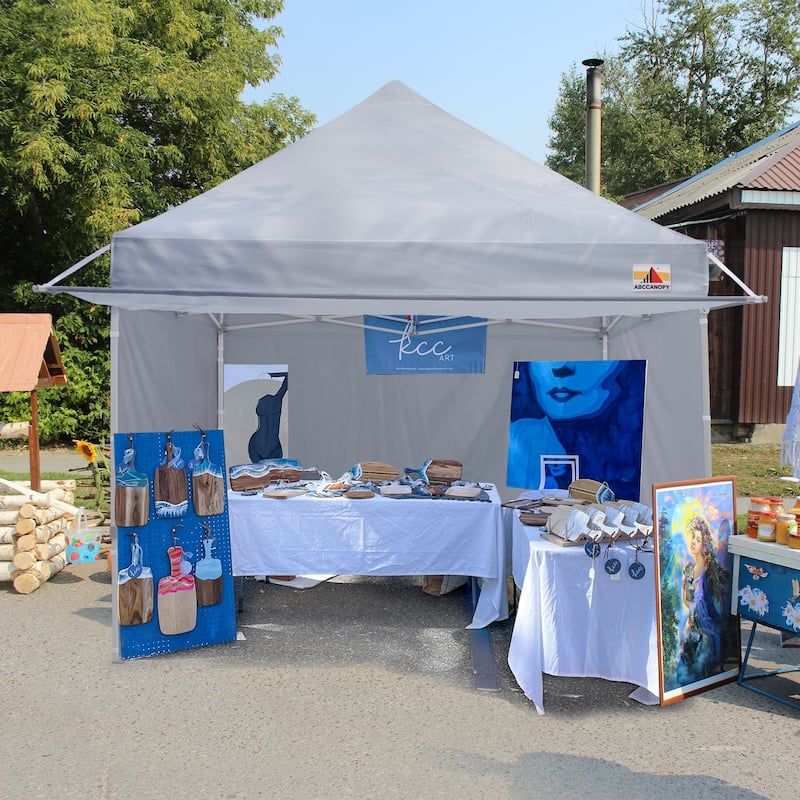 ABCCANOPY Pop up Canopy Tent with Awning and Sidewalls