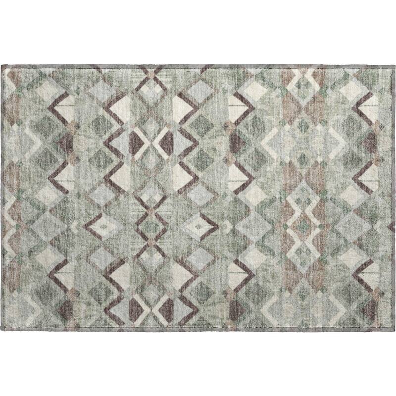 Premium Washable Super Soft Boho Geo Mayfield Rug
