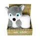 preview thumbnail 4 of 10, Boys and Girls Plush Gray Wolf With Blanket