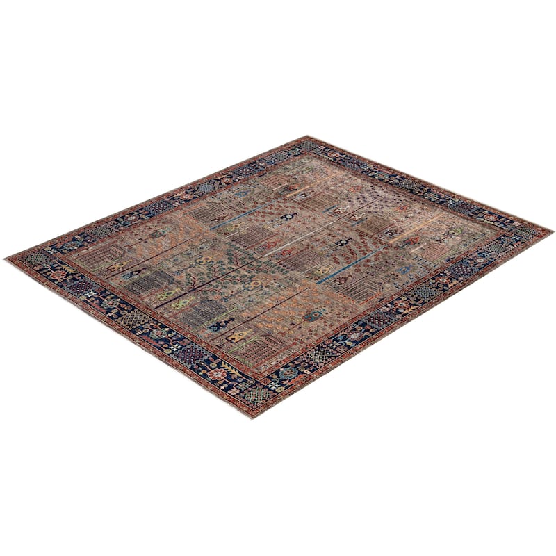 Serapi One-of-a-Kind Hand-Knotted Area Rug - Brown - 8' 1" x 9' 11"