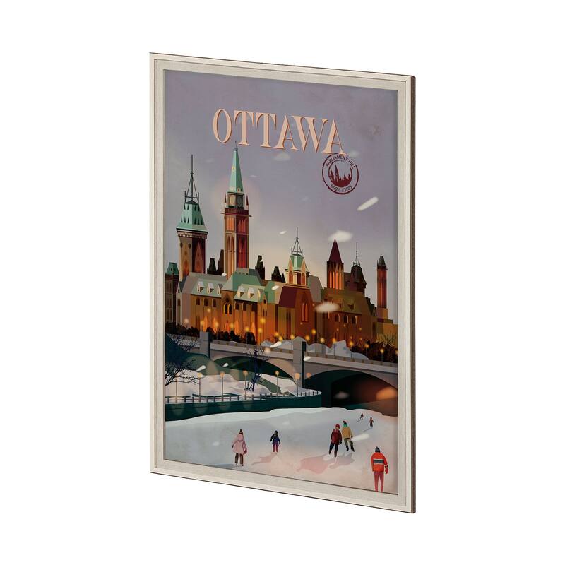 Ottawa Go (XL) Framed Art Print