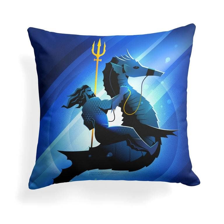 Warner Brothers DC Aquaman 2 18 Inch Throw Pillow