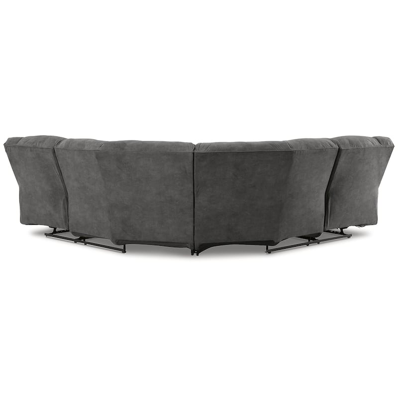 Signature Design by Ashley Partymate 2-Piece Reclining Sectional - 99"W x 99"D x 40"H