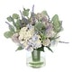 preview thumbnail 1 of 5, Modern Farmhouse Floral Arrangement with Hydrangeas, Lavender and Sedum