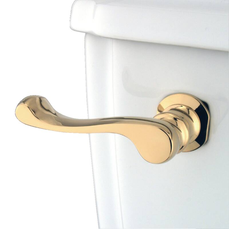 Kingston Brass French Toilet Tank Lever - Polished Brass