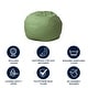 preview thumbnail 105 of 191, Small Refillable Bean Bag Chair for Kids and Teens