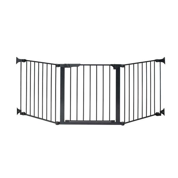 Shop Kidco Auto Close Configuregate Pet Gate Black 84 X 31 Overstock 14114735