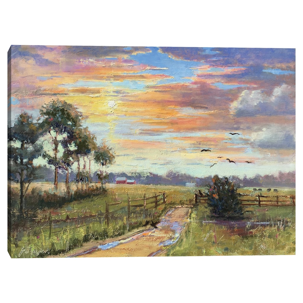 Calm After the Storm by Jennifer Stottle Taylor Canvas Art Print