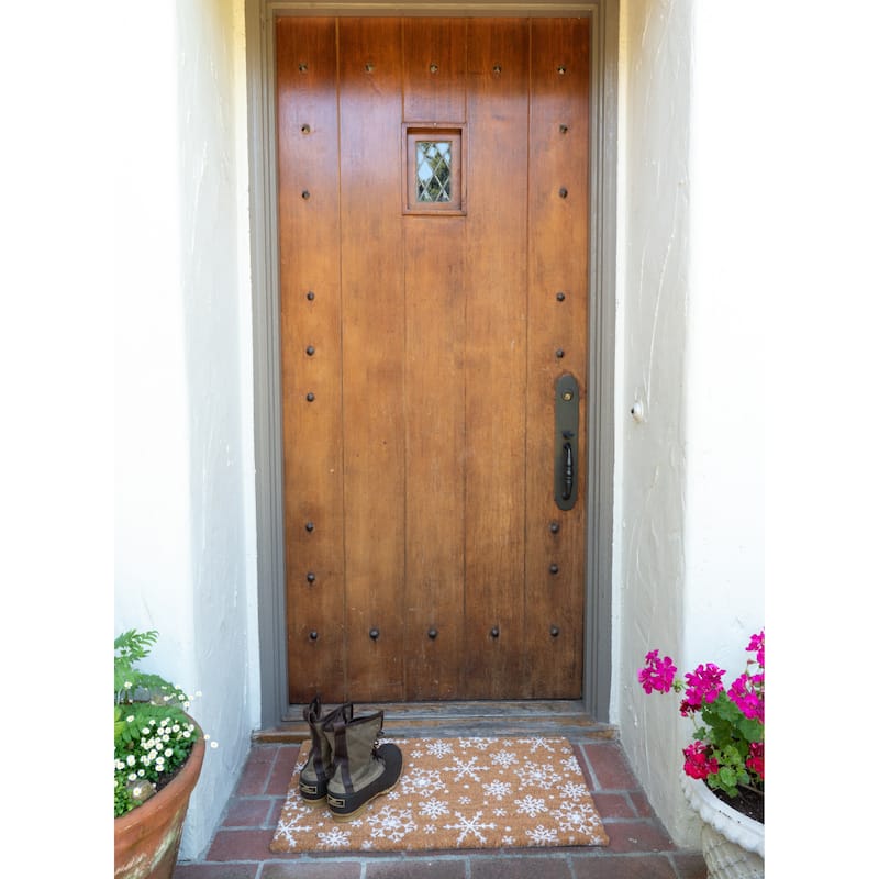Coir Outdoor Doormat,Orange