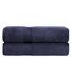 Miranda Haus Absorbent Zero Twist Cotton Bath Towel (Set of 2)