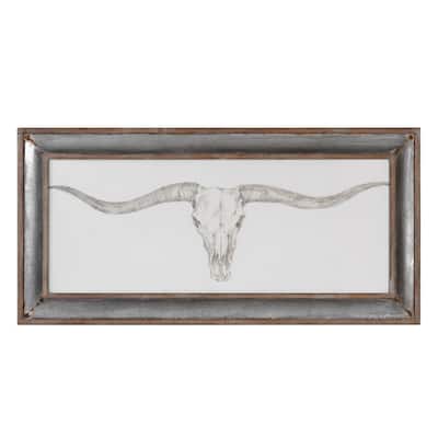 Uttermost Western Skull Mount Print
