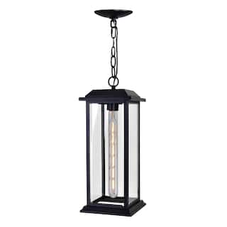 Blackbridge 1 Light Black Outdoor Pendant