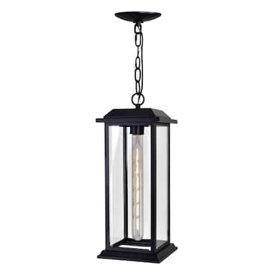 Blackbridge 1 Light Outdoor Black Pendant
