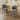 Wing Back Swivel Bar Stools Set of 2, 25" Counter Height Adjustable Stools with Solid Wood Legs