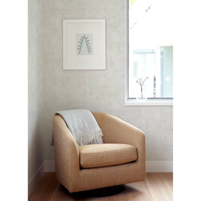 A-Street Prints Kelui Silver Stucco Wallpaper