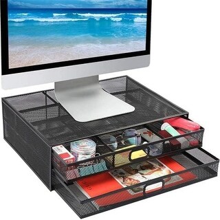 Monitor Stand with Drawer - Bed Bath & Beyond - 39310891