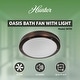 preview thumbnail 4 of 14, Hunter Bath Fan - Oasis Bath Ventilator With Light and Night Light