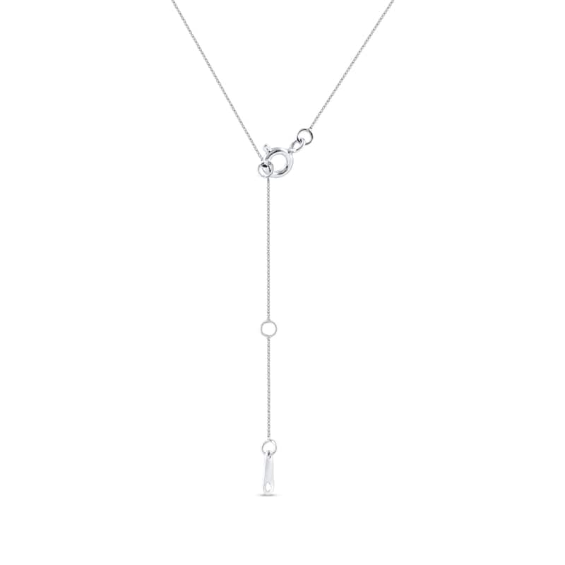 1/4ct TDW Lab-grown Diamond Cross Pendant Necklace in 14k Gold for Women