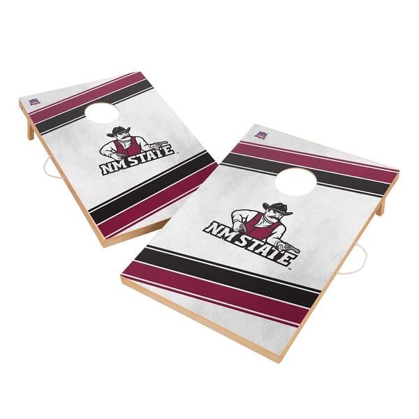 slide 2 of 5, New Mexico State Aggies Regulation 2x4 Cornhole Set
