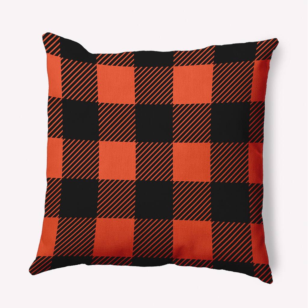 Buffalo Plaid Indoor/Outdoor Throw Pillow
