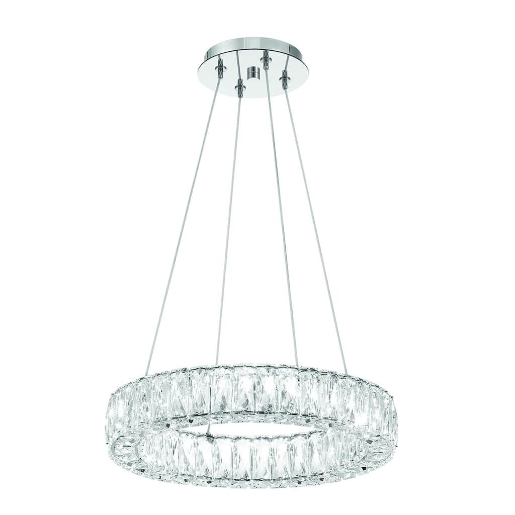 LED Chrome Chandelier