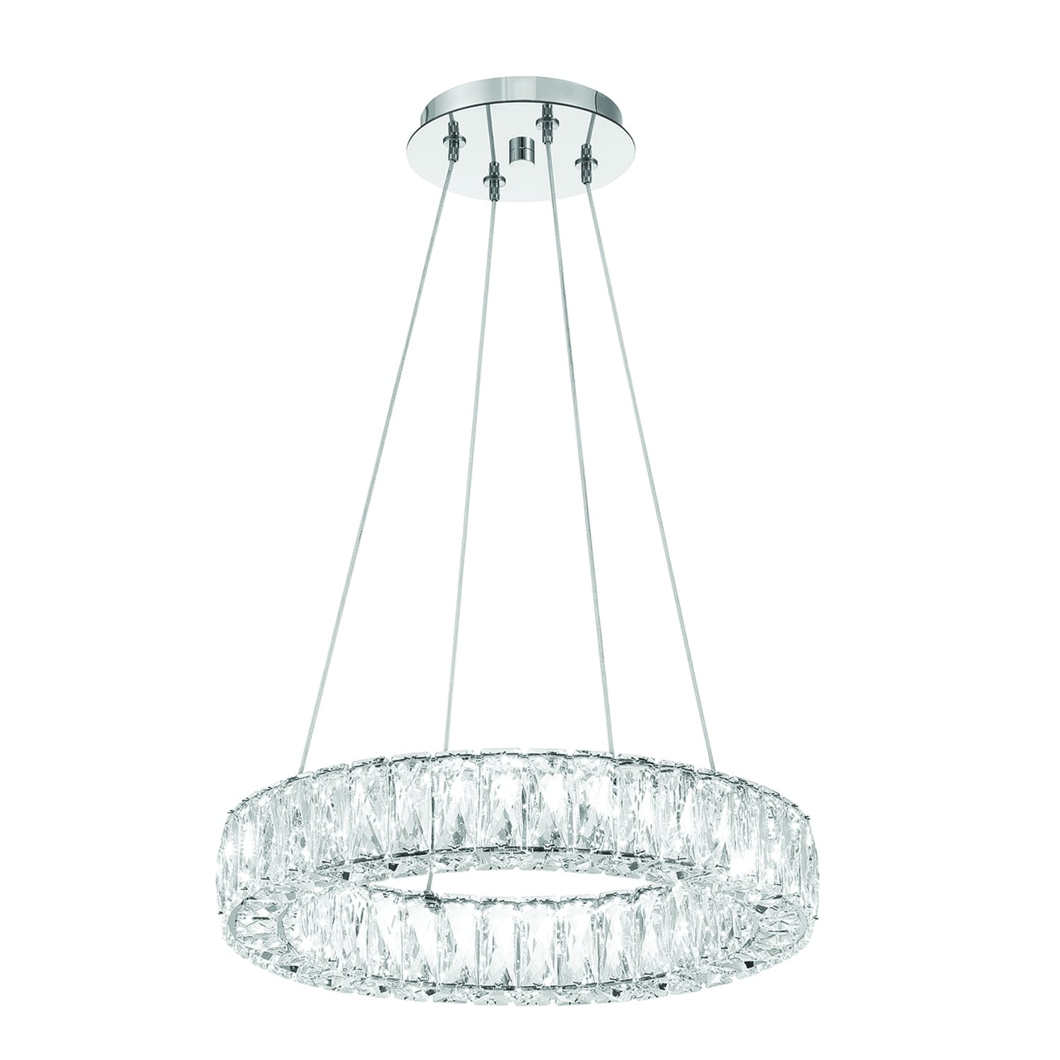 LED Chrome Chandelier