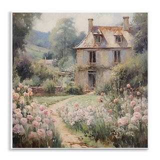 Stupell French Garden Cottage Wall Plaque Art Design By RileyB - Bed ...