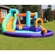 preview thumbnail 4 of 5, Inflatable Bounce House, Jumping Castle with Water and Slide, Inflatable Bouncer with Air Blower, Water Spray