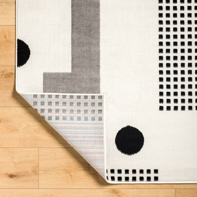 Pisa Transitional Abstract Area Rug