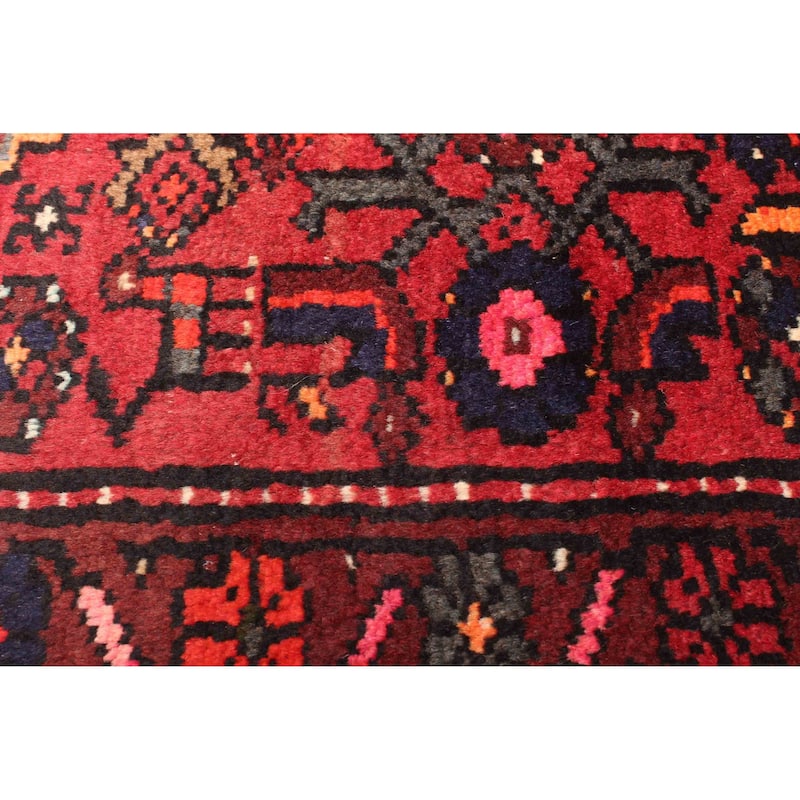 ECARPETGALLERY Hand-knotted Anadol Black Wool Rug - 5'1 x 7'3