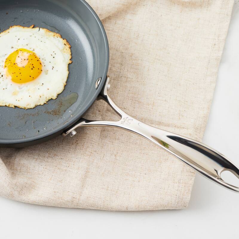 Henckels Release Aluminum Ceramic Nonstick Fry Pan - Black