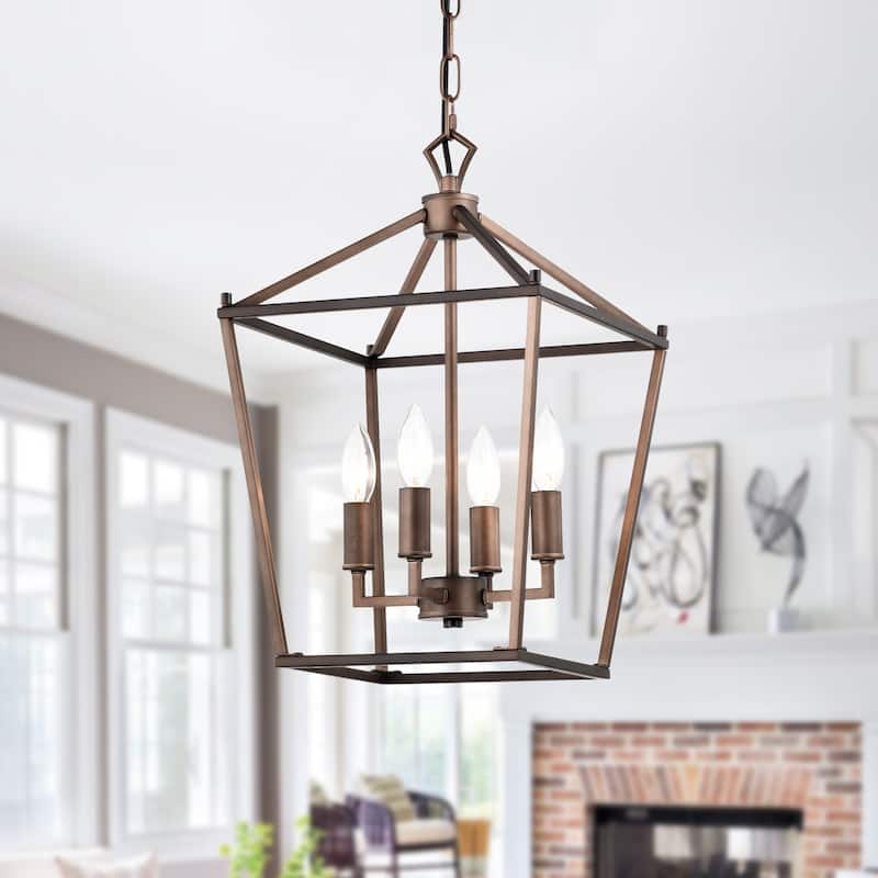 Buelex Lamp Post Lantern Style Iron Chandelier