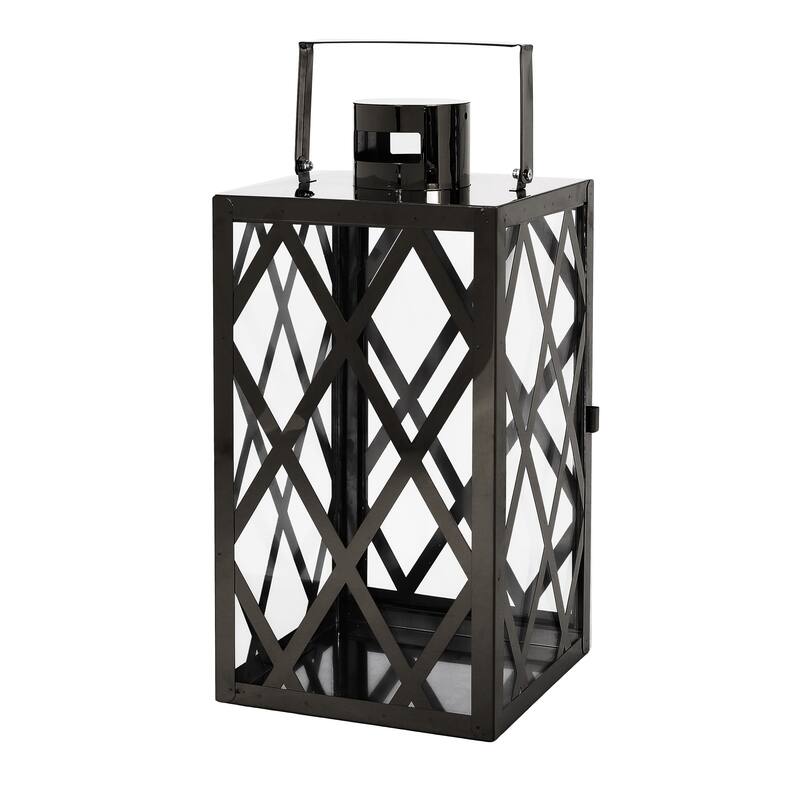 Ashuelot Outdoor Outdoor 14" Stainless Steel Lantern by Christopher Knight Home